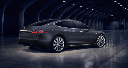 Tesla Model S Taxi Madrid 1