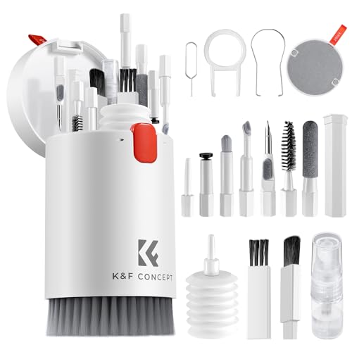 K&F Concept 20 en 1 Kit Multifuncional Portátil de Limpieza Electrónica