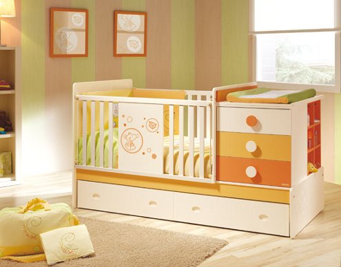 Son prácticas las cunas convertibles? Cama cuna transformable