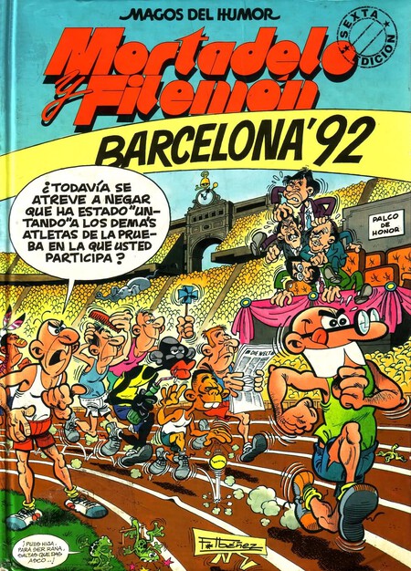 Portada Mortadelo Barcelona 92