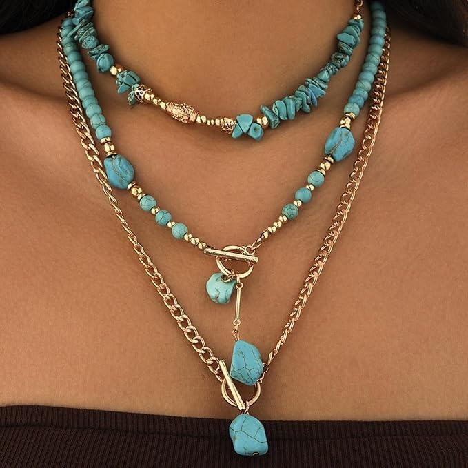 Collar de turquesa occidental