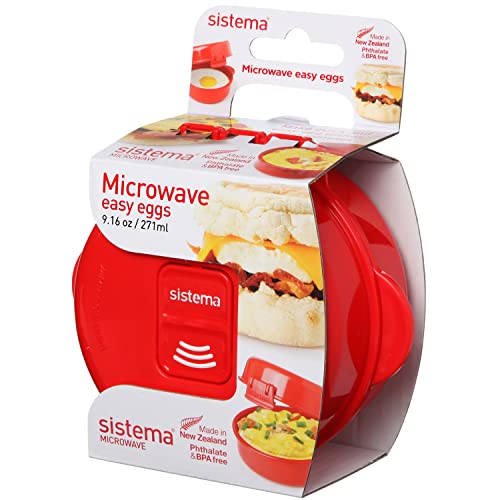 Sistema utensilio para cocinar huevos para microondas 