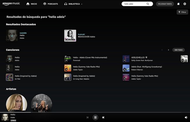 Llevo una semana usando el nuevo Amazon Music: creo que Spotify tiene ...