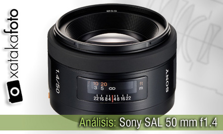 Sony SAL 50 mm f1.4, análisis