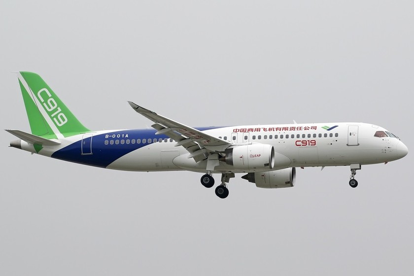 Una investigación acusa a China de haberse valido del ciberespionaje para construir su avión Comac C919