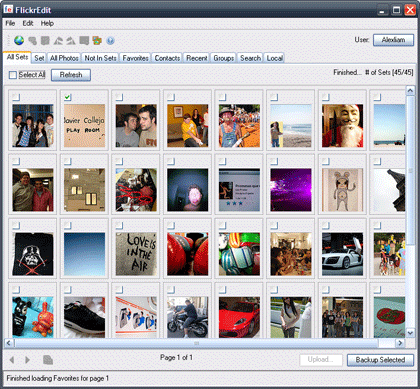 FlickrEdit, pleno acceso a nuestra cuenta de Flickr