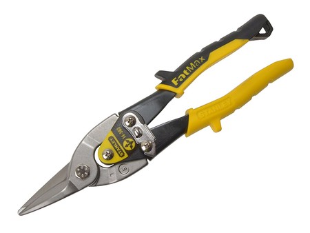 Por 13,85 euros podemos hacernos con unas tijeras para chapa de corte recto Fatmax Stanley M98407 en Amazon