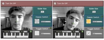 Crea música moviendo la cabeza