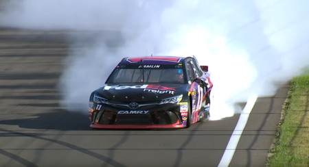 NASCAR quiere limitar los 'burnout' de las celebraciones post victoria