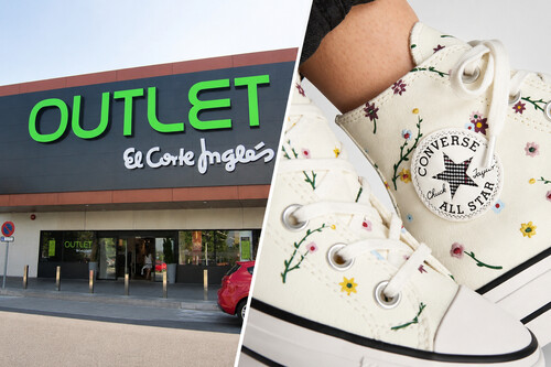 El Corte Inglés liquida en su outlet todas las zapatillas Converse de últimas tallas a casi mitad de precio  