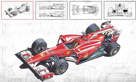 Así podría ser el Ferrari F11