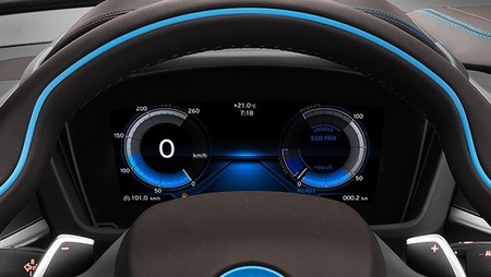 Los distintos modos de conducción que se pueden seleccionar en el BMW i8