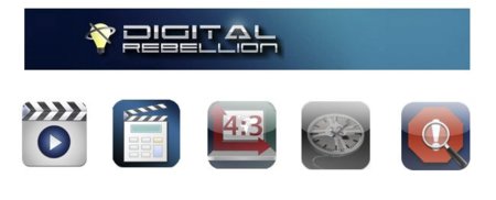 Cinco aplicaciones de Digital Rebellion para editores de vídeo