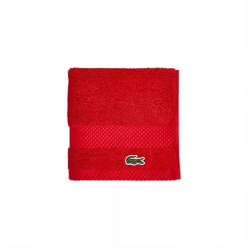 Lacoste Heritage - Paño de Lavado de algodón Supima, Fórmula Uno, 13 x 13 Pulgadas