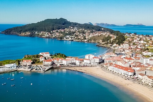 Pueblos Galicia Playa Sin Turistas