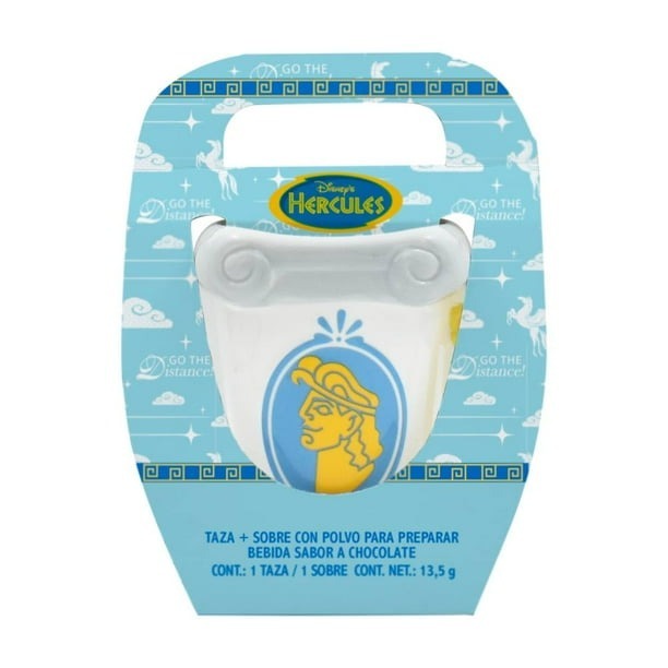 Tazas 3D Disney Pixar | incluye sobre para preparar bebida sabor chocolate