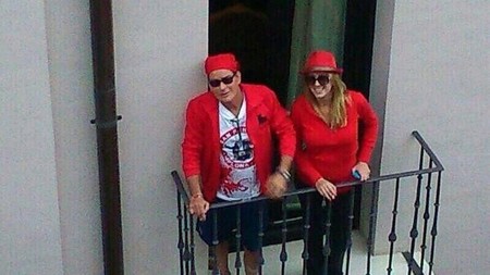 Tenía que ocurrir: Charlie Sheen y los sanfermines