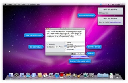 Notificant, aplicación para notificaciones programadas entre varios Mac