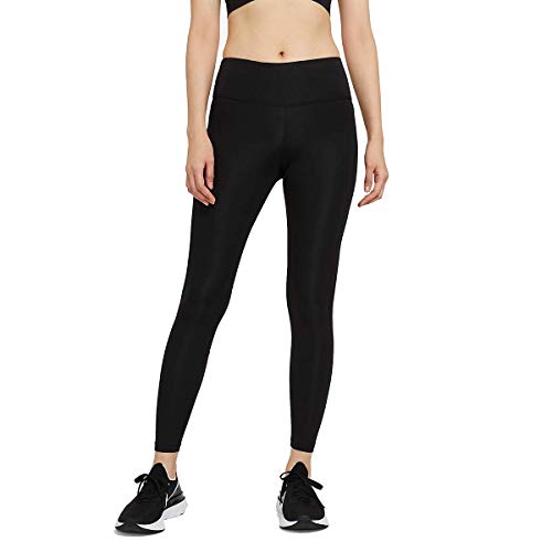 Nike CZ9240-010 W NK Epic Fast TGHT Leggings Womens Black/(Reflective silv) XS