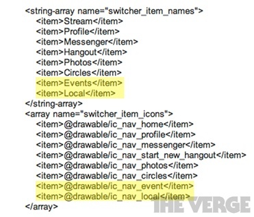 Eventos y Local, dos posibles nuevas secciones en Google+
