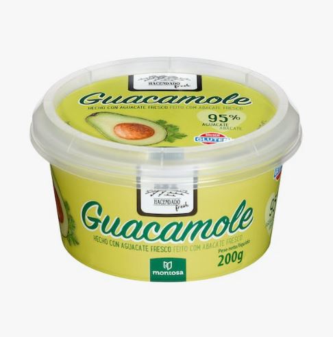 Guacamole Hacendado 95% aguacate fresco