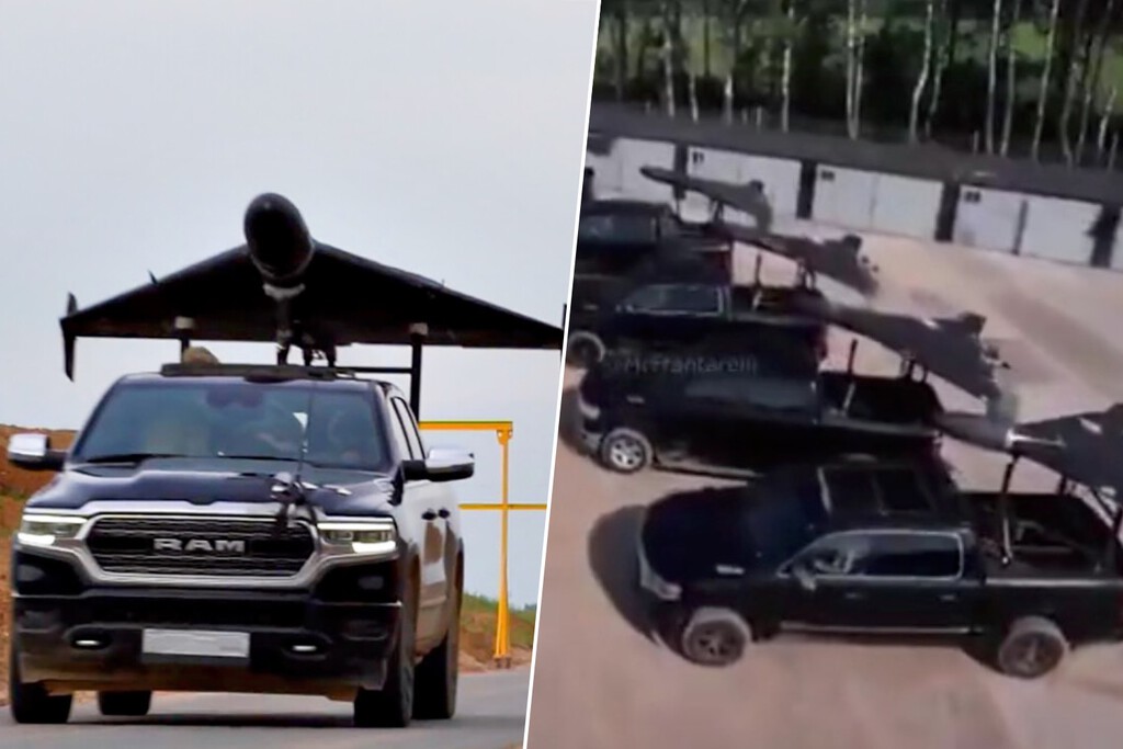 La camioneta RAM 1500 es un emblema nacional estadounidense. Por algún motivo, está siendo importante en la guerra de Ucrania