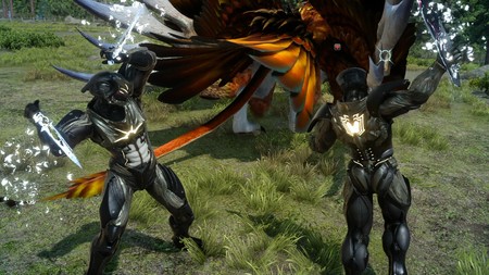 La actualización de Final Fantasy XV que añade las Magitek Exosuits ya está disponible y se ven así en un gameplay