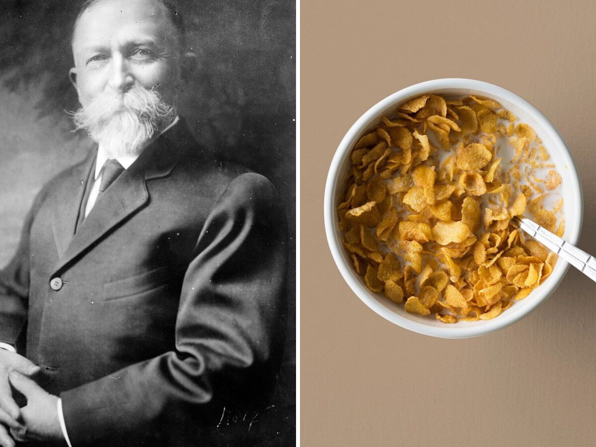 El polémico inventor de los 'corn flakes', John Harvey Kellogg, fue también un pionero de la alimentación vegana