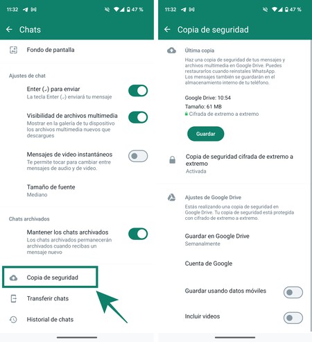 Whatsapp Copia De Seguridad