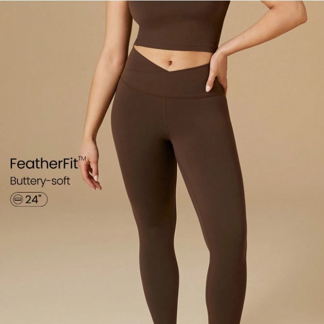 GLOWMODE Leggings Ajustados Cruzados