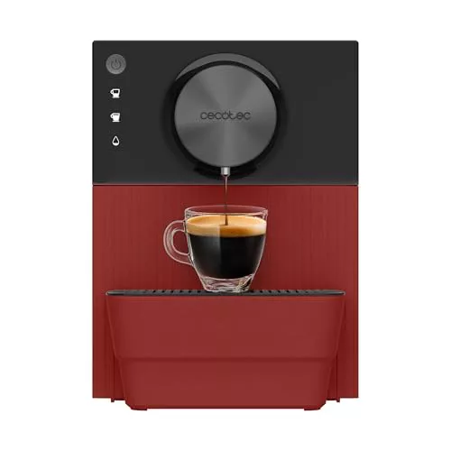 Cecotec Cafetera Superautomática Compacta Cremmaet Cube Red