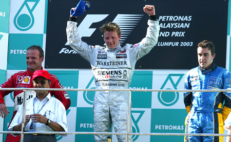 Gran Premio de Malasia 2003: las primeras veces son siempre especiales