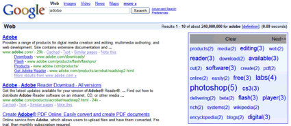 GoogleTagCloudMaker, búsquedas con tags en Google