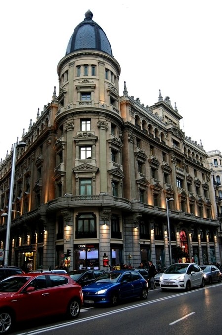 Edificios emblem  ticos Gran V  a Madrid  primer tramo  II 