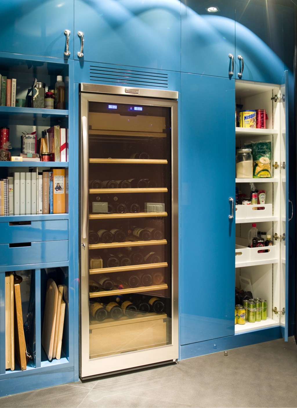 ¿Te atreves con una cocina azul?