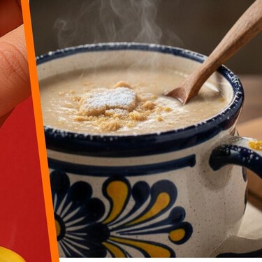 Atole de mazapán y Maizena: la receta cremosa ideal para quitarte el frío