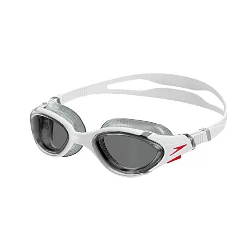 Speedo Biofuse.2.0 Gafas de natación Unisex Adulto, Blanco, Talla Única