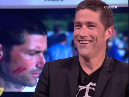 Matthew Fox en 'El Hormiguero'