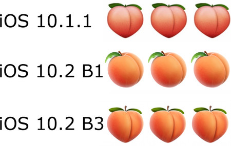 La tercera beta de iOS 10.2 nos devuelve el mejor uso para el emoji del melocotón