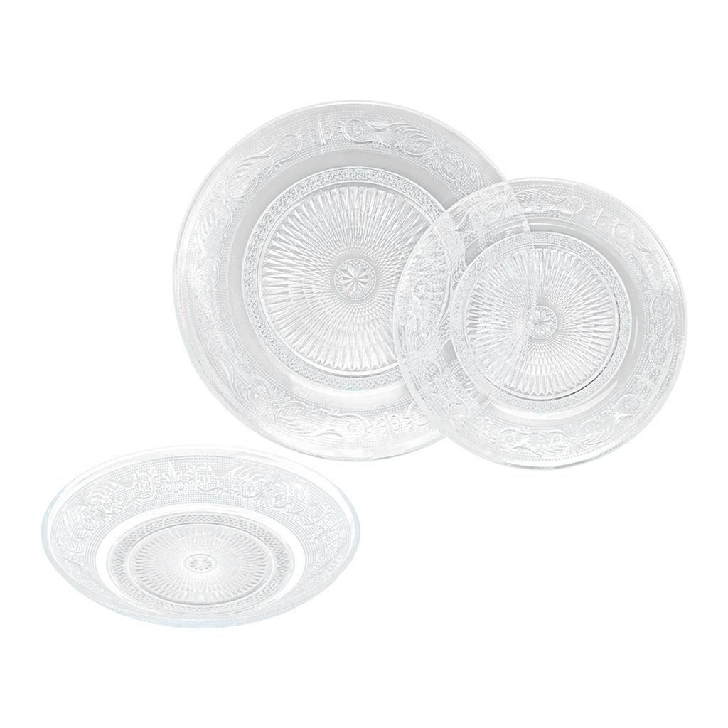 Vajilla Cristal Baroc 18 piezas 