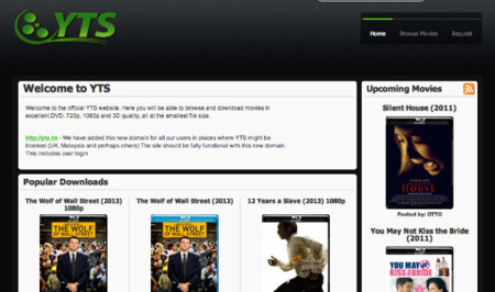 El tracker YTS.im toma el relevo de Popcorn Time