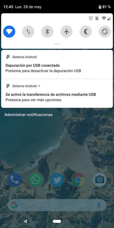 Android Depuracion Usb