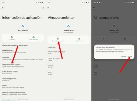 Restaurar Android Auto
