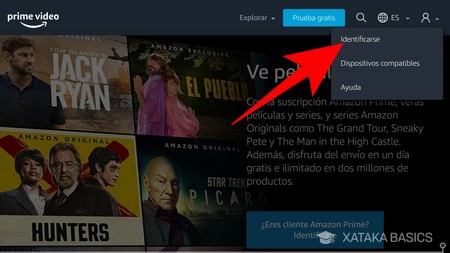 Prime video store crear cuenta