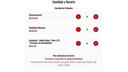 Horarios Kahlo
