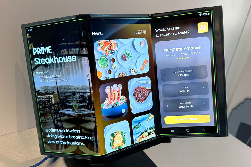 Samsung confirma que su triplegable está listo y que saldrá a la venta este año. Curiosamente, no lo enseñó en el Unpacked