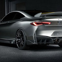 Infiniti Q60 Project Black S concept: un potentísimo híbrido de 500 CV, al estilo 'Need for Speed'