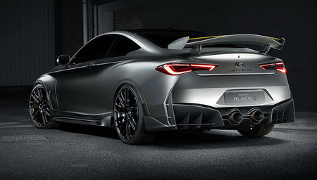 Infiniti Q60 Project Black S concept: un potentísimo híbrido de 500 CV, al estilo 'Need for Speed'