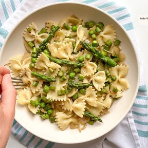 Es un clásico de la cocina italiana con ingredientes de temporada, ideal para tener una fiesta primaveral en la mesa 