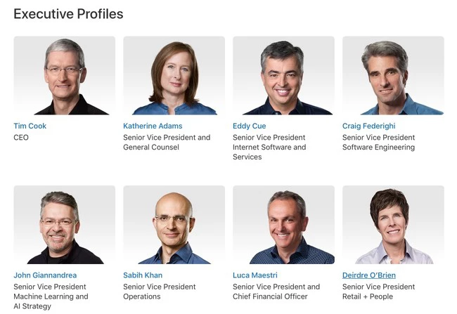 Apple Leadership